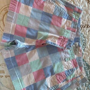 Vineyard Vines Multicolor Checkered Women's Shorts